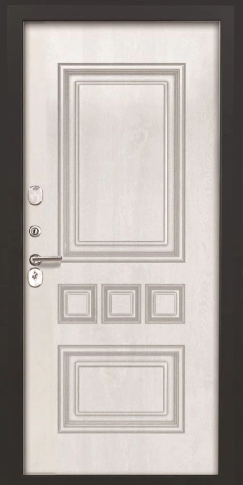 Входная дверь ДвериПРО Модель L-49 фл-608 винорит white DPRO192160 внутренняя сторона