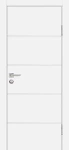 Межкомнатная дверь P-12 Белый матовый